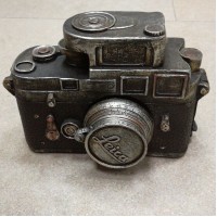 Статуэтка-сувенир музыкальная фотоаппарат 